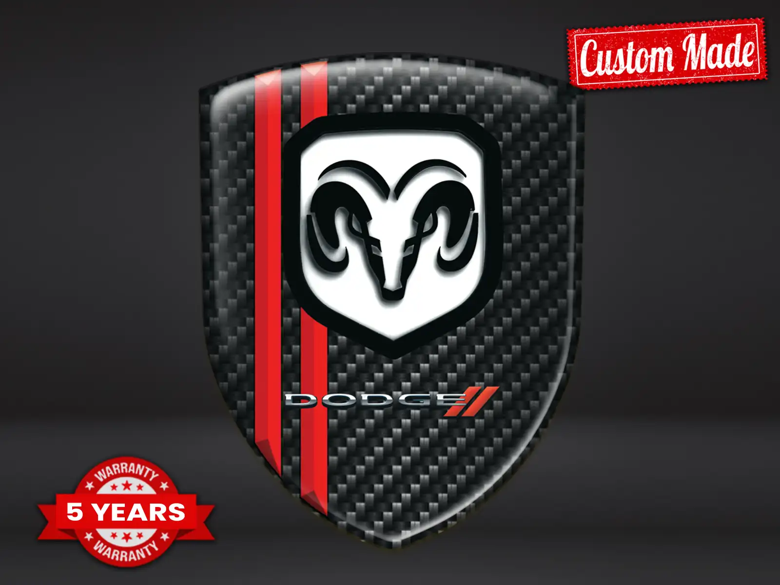 Dodge Pegatinas Permanentes Diseño Máximo Estilo X
